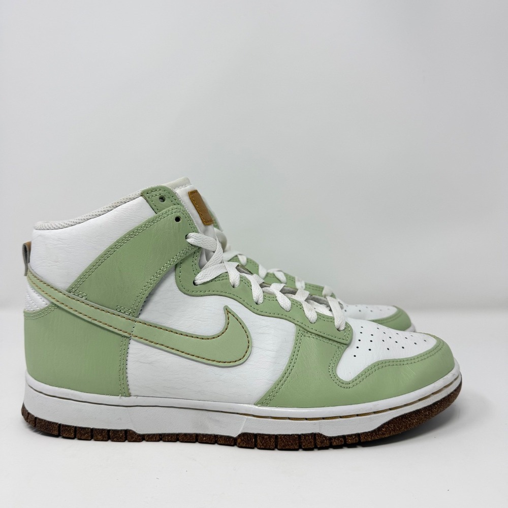 Nike Dunk High SE Inspected By Swoosh Honeydew DQ7680-300 Size‎ 9.5 2022